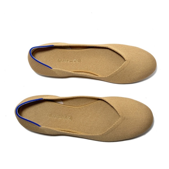 Rothy's The Flat Lemon drop Knit Fabric Slip On Casual Ballet Flats - Picture 7 of 11